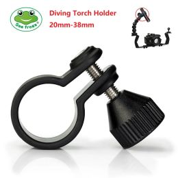 Cameras Seafrogs Outdoor Scuba Diving Dive Torch Flashlight Holder 2PCS Underwater Photography Lighting Accessory