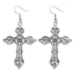 Dangle Earrings Gothic Zinc Alloy Drop Earring Jesus Metal Fashion Pendant