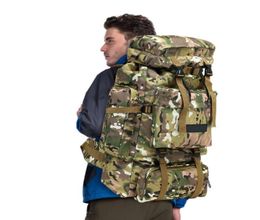 Useful 70L Double Shoulder Waterproof Camping Hiking Climbing Bag Backpack Outdoor Large Capacity Dustproof8154597