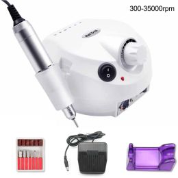 Drills 35000RPM Electric Nail Drill Machine Electric Manicure Machine Drills Accessory Pedicure Kit Nail Drill File Bit Nail Tools