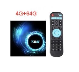 Box more 3m t95 h616 4g 64g android 10.0 tv box with bt2.4g wifi 100m lan usb 3.0 allwinner h616 cpu 6k