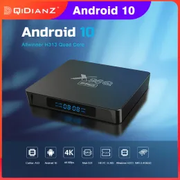 Box Smart TV Box X96Q PRO Android 10 4K 1080P 2.4G WIFI Allwinner H313 Quad Core Media Player Set Top Box