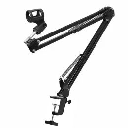 Stand Professional Flexible Desktop Microphone Hanging Adjustable Boom Scissor Arm Stand for Podcast Streaming Youtube