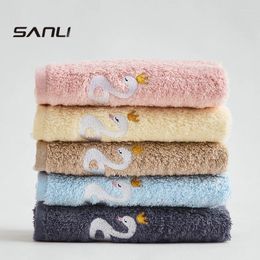 Towel Pure Cotton Children's Cartoon Embroidery Fashionable High Quality Kid's Handkerchief Absorbent Soft Child Set