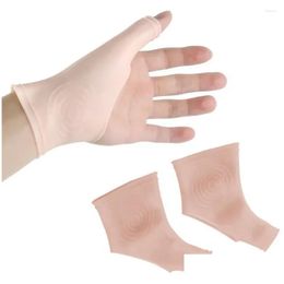 Wrist Support 1Pair For Right Left Rheumatism Tendonitis Protectors Thumb Sile Gel Drop Delivery Sports Outdoors Athletic Outdoor Accs Otecf