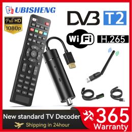 Box UBISHENG U9 HD DVBT2 / C Mini TV Stick H.265 Digitale Terrestre TV Box 1080p Decoder PVR Recorder Support OTA Online Update