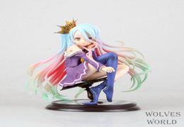 No Game No Life 18 scale Siro sexy Girl Shiro cute dolls Garage Kit Brinquedos Anime Action Figure Toys L02269120307