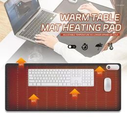 Carpets Intelligent Digital Heated Mat Electric Heating Pad 3 Gears Adjustable Desktop Waterproof Mouse Winter Warmer