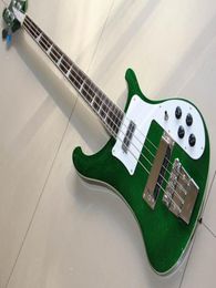 Whole New Rick 4 string 4003 electric bass guitar In flash silver matel Silver 1209306287994