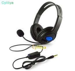 Wired Gaming Headset Earphones Headphones with Microphone Mic Stereo Supper Bass For Sony PS4 PlayStation 4 Gamers XBOX ONE1447813