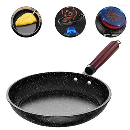 Pans Frying Pan Wok Non-Stick Pancake 24/26/28cm With Cover Household Induction Gas Stove Universal Cooking Steak