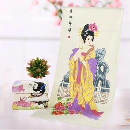 Towel Creative Colourful Becomes Beautiful Encountered With Warm Water Japanese Style Ladies Tea Towels Ancient Beauty Picture