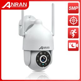 Cameras Anran 5MP Security Camera Wireless Outdoor for Home, WiFi Smart Audio Cameras PTZ 360° Auto tracking Surveillance