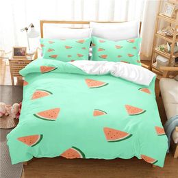 Bedding Sets Watermelon Set For Bedroom Soft Bedspreads Bed Home Comefortable Duvet Cover Quality Quilt And Pillowcase