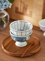 Bowls Ins Ceramic 4 Inch Icecream Japan Retro Style Under Glazed Home Restaurent Kitchen Use Fruit Container Bowl