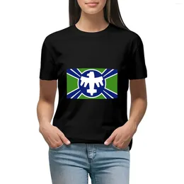 Women's Polos Starship Troopers United Citizen Federation T-shirt Aesthetic Clothing Female Tops Dress For Women Plus Size