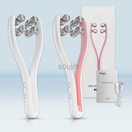 Face Massager EMS Face Massager Facial Lift Up Machine Microcurrent Cellulite Double Chin Remover Face Massage Roller Skin Tightening Device 240409