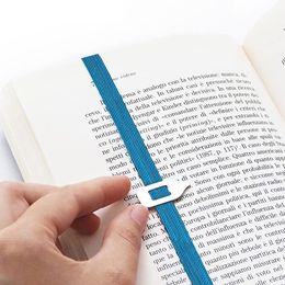Flexible Bandage Bookmark Creative Retractable Book Clip Fixing Rope Reading Bookmark Learning Stationery School Office Supplies