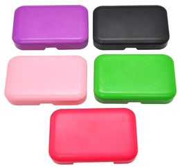 Portable Pocket Size Plastic Tobacco Box 110mm75mm Cigarette Storage Case Colour Random4088675