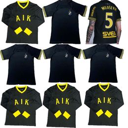 2024 2025 AIK Solna Swedish League SOCCER jerseys STOCKHOLM special limited-edition FISCHER HUSSEIN OTIENO GUIDETTI THILL TIHI HALITI 132-year history football