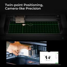 xTool S1 Enclosed Diode Laser Cutter Desktop Engraving Machine(Please check the bundle for more options)