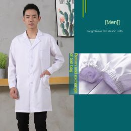 Long Sleeved Male and Female Experimental Half Sleeved Medical Uniform Short Sleeved Nurse Pharmacy Work Uniform