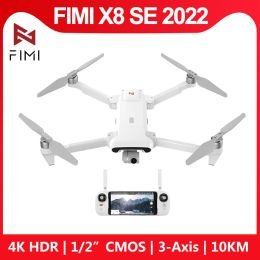 Drones FIMI X8 SE 2022 w wersji 10km RC Drone FPV 3osiowy Gimbal kamera 4K HDR wideo GPS helikopter 35 minut lotu Quadcopter RTF