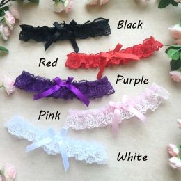 Sexy Lingerie Lace Leg Cover Floral Bowknot Garter Belt Cosplay Leg Stocking Belt For Women Girls Lingerie Clothing Accessories