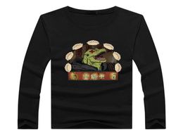 Men039s TShirts Dorohedoro Hungry Bug Gyoza Long Sleeve Oversized T Shirt For Men Anime Gothic Cotton Tshirt Casual Tops Men5350919