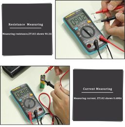 BSIDE Digital Multimeter Voltage Tester Multimetro With Continuity Frequency Resistance Capacitance Temperature Diode Test