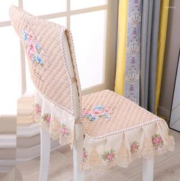 Chair Covers Sitting Reclining Cushion Simple Modern Household Four Seasons Restaurant Chinese Dining Table One-piece Cover