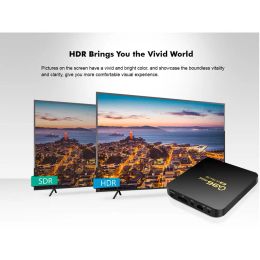 New Smart TV Box For Q96 Mini Android 10.0 S905L Quad Core Set Top Box 24G WIFI 4K H265 Media Player Home Theatre Net-flix