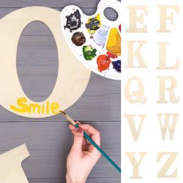 30cm Large Wooden Letters Alphabet DIY Word English Letter Wood Art Crafts Party Wedding Home Wall Decor Handicrafts