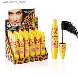 Mascara 24Pcs Shedoes Lengthening Thickening Softer Fuller Lashes Extensions Long-Lasting Smudge-Proof Eyelash Mascara L49