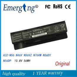 Batteries 10.8V 56WH New Laptop Battery for ASUS N46 N56 N76 Calibrate A32N56 N46V N56VZ N76VM N56DY N56DP