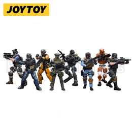 1/18 Joytoy 3,75 polegadas figura anual do exército Builder Promoção Pacote 08-15 Modelo de Anime Toy 240326