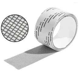 Window Stickers Screen Mosquito Net Repair Tape Strong Self Adhesive Fibreglass Patch Covering For Holes Tears Repairing