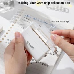 A4 A5 B5 6-Hole Paper Puncher For Handicrafts Card Craft Loose-leaf Hole Handheld Punch Creative Stationery Tools Office Gadgets