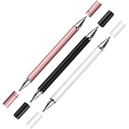 Dual-head Capacitive Pen Disc Silicone 2in1 Dual-purpose Stylus PaintingOffice Retouching Mobile Phone Tablet Pen Capacitive Pen