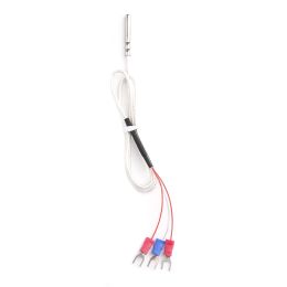 PT100 temperature sensor thermocouple with 1m/2m cable Temperature sensing high temperature probe, waterproof