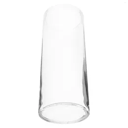 Vases Glass Vase Cylinder Flower Multipurpose Clear Floral Household Decor