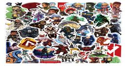 50pcs Game Apex Legends Stickers DIY Waterproof Luggage Skateboard Laptop Guitar Car Wall Cartoon Sticker Decals Kids Toy5911971