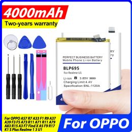 New Battery For OPPO Realme 1 3 U1 A57 R7 A33 F1 R9 A37 A39 F3 F5 A73 R11 A71 R11 A79 A83 R15 A3 F7 Find X A5 F9 R17 K1 S Plus