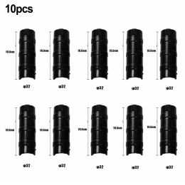 10PCS 22/25/32mm Greenhouse Frame Pipe Tube Plastic Garden Buildings Tube Clip Snap Net Fixed Pipe Clamps Connector Kit
