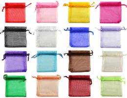 57 79 912 1318 1520 cm Kordelzug Organza Bags Geschenkpacktasche Geschenkbeutel Schmuck Beutel Organza Beutel Candy Bags Package Tasche M7536450