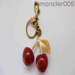 Bag Parts Accessories Handbag Pendant Keychain Womens Exquisite Internet-famous Crystal Cherry Car Accessories High-grade 91NV