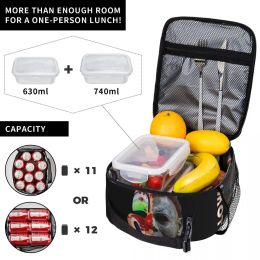 Halloween Ends Insulated Lunch Bags Leakproof Picnic Bags Thermal Cooler Lunch Box Lunch Tote for Woman Work Kids School