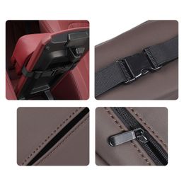 Car Tissue Box Leather Storage Bag Auto Tissue Case For For Renault Clio Megane Koleos Espace Kadjar Captur Scenic Twingo Logan