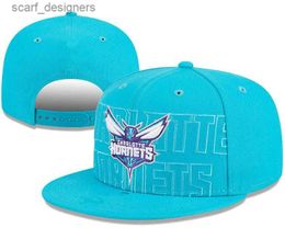 Ball Caps CharlotteHornetsBall Caps Casquette 202324 unisex fashion cotton baseball cap snapback hat men women sun hat embroidery spring summer cap wholesale Y240