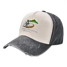 Ball Caps Women"s Bikepacking Adventures Baseball Cap Rugby Fashion Beach Drop Ladies Men's